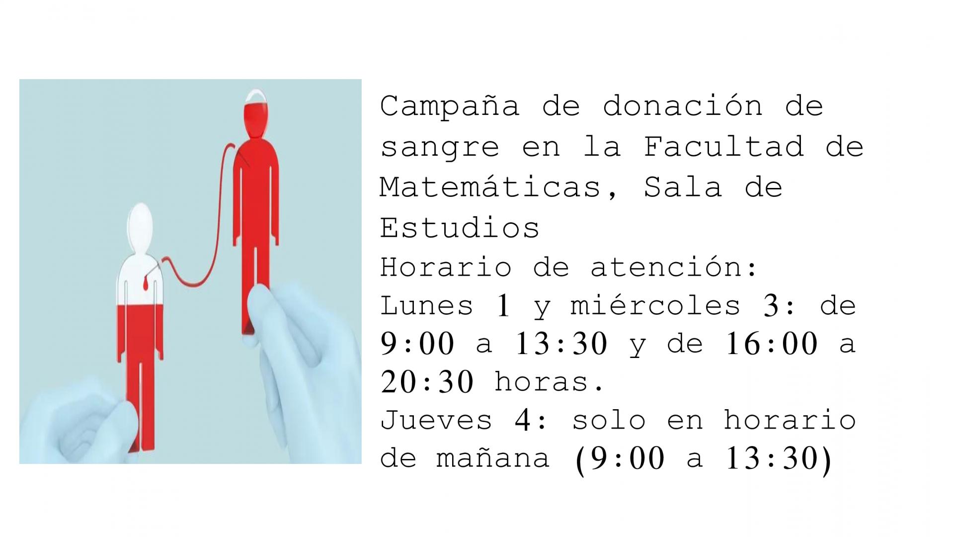Donación sangre
