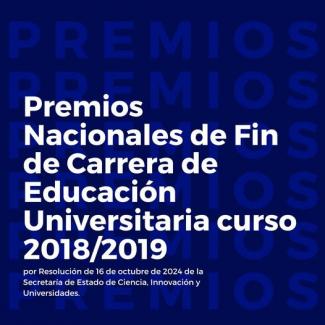 PREMIOS NACIONALES DE FIN DE CARRERA 