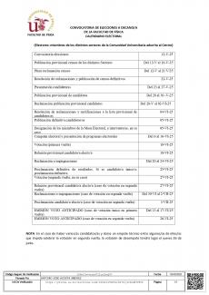 Calendario electoral