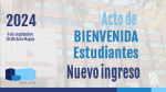 Jornada de Bienvenida a los alumnos de nuevo ingreso en la Facultad de Física